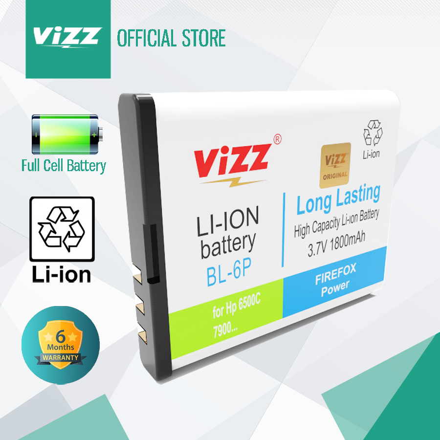 Vizz Baterai NOKIA BL-6P / 6500C Original