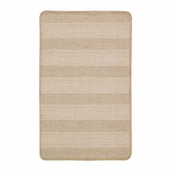 WM IK1581 KLEJS Karpet dekorasi anyaman datar nature jute katun 80x50c