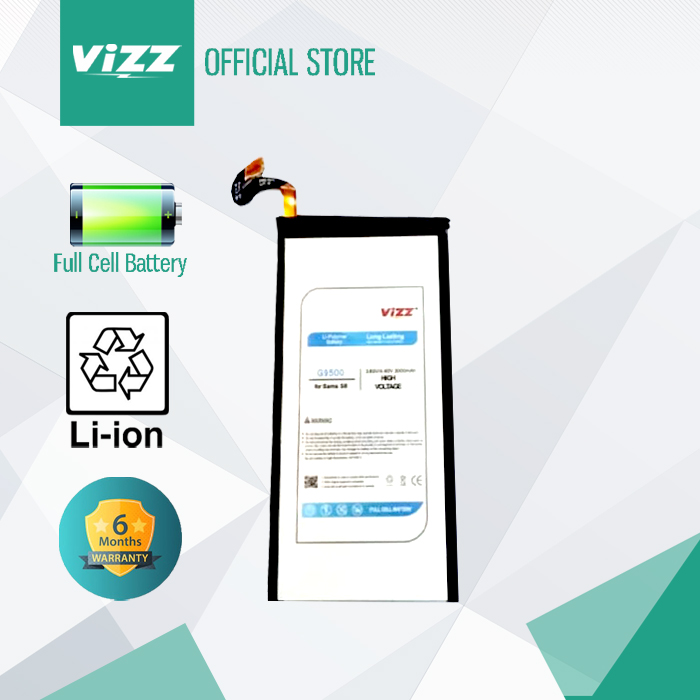 Vizz Baterai Samsung G9500 / Galaxy S8 Original