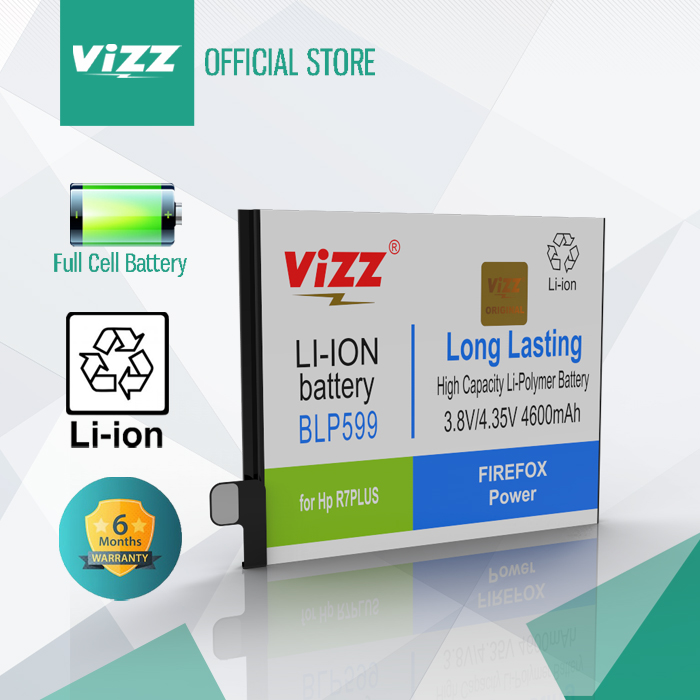 Vizz Baterai OPPO BLP599/R7 PLUS Original
