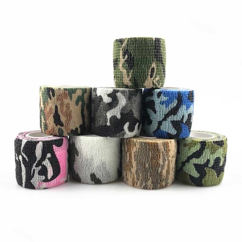 FORAUTO Lakban Kamuflase Camo Tape Retractable Hunting 4.5M 50mm - H10