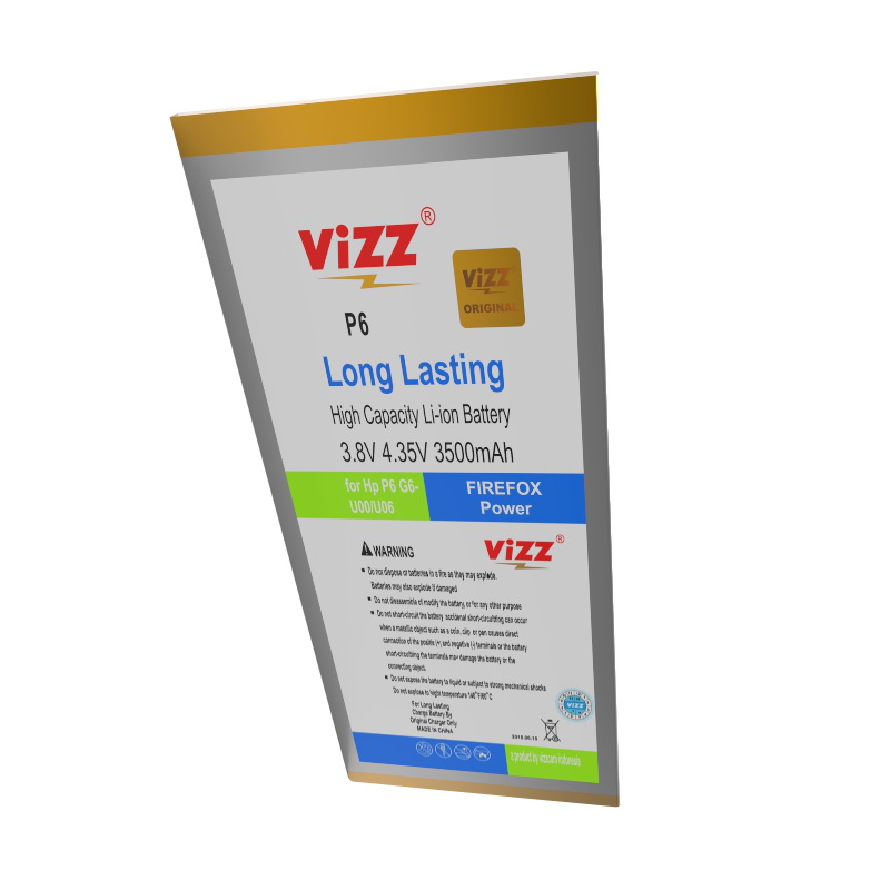 Vizz Baterai Huawei P6/G6-/U00/U06 Original
