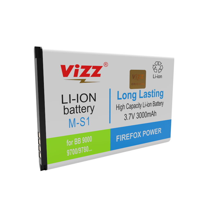 Vizz Baterai BlackBerry MS1/9000,9700/ONYX 1&2 Original