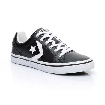 Sepatu Pria CONVERSE EL DISTRITO OX. Black White. ORIGINAL. 161608C
