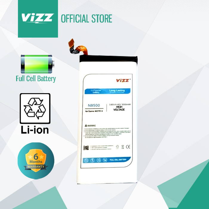 Vizz Baterai Samsung N9500 / Note 8 Original