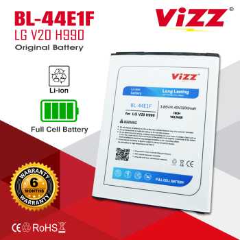 VIZZ Baterai LG V20 BL-44E1F H990 Original