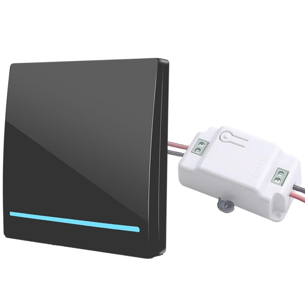 TaffHOME Saklar Lampu Wireless Dinding Tembok Lamp Switch RF 433MHz - WHK01