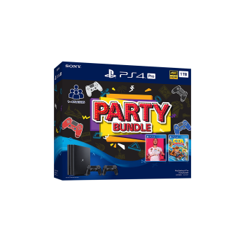 SONY PS4 PRO 1TB PlayStation 4 Pro Party Bundle 2STIK FIFA19 CTR NITRO