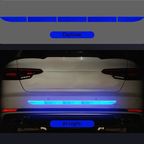 LARATH Nano Car Reflective Sticker Warning Strip Trunk Exterior - 1181