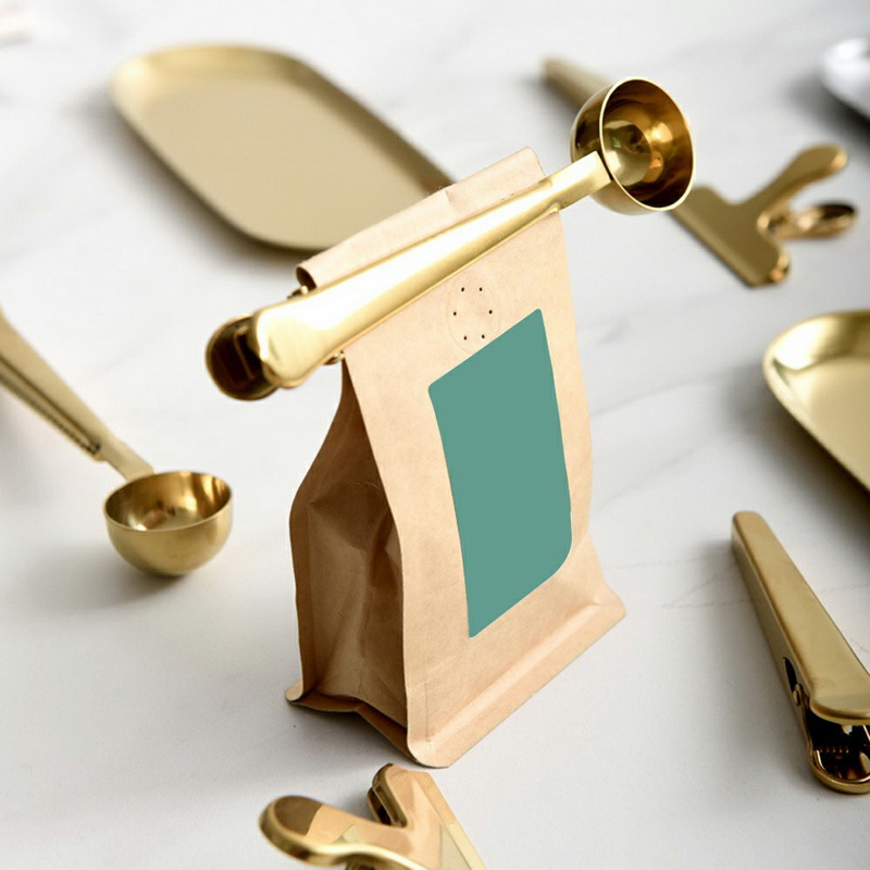 One Two Cups Sendok Takar Kopi Teh Measuring Spoon with Clip - G166