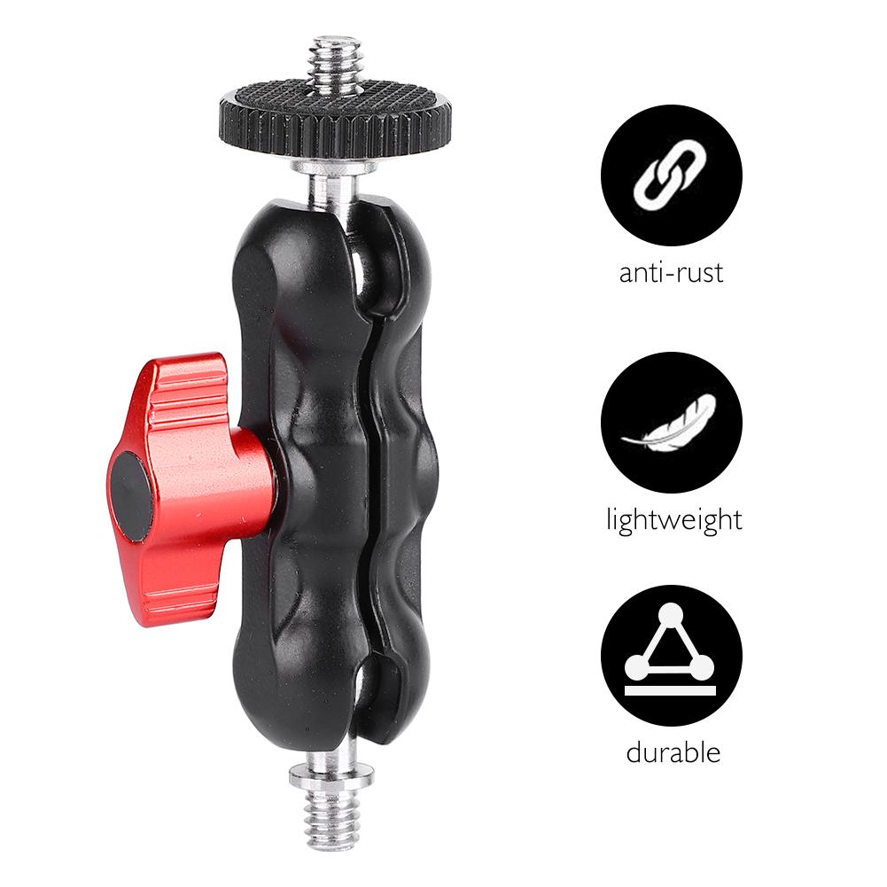 Andoer Ball Head Kamera Magic Arm Shoe Mount Adapter 1/4 Inch - H032