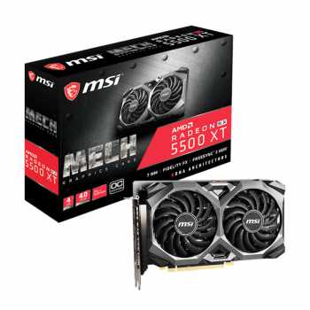 MSI Radeon RX 5500 XT MECH 4G OC 4GB GDDR6 Dual Fan