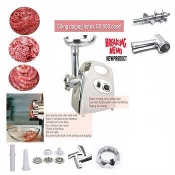 Mesin Giling Daging Listrik GD-500 OSSEL- Kacang Cabe Bumbu dapur