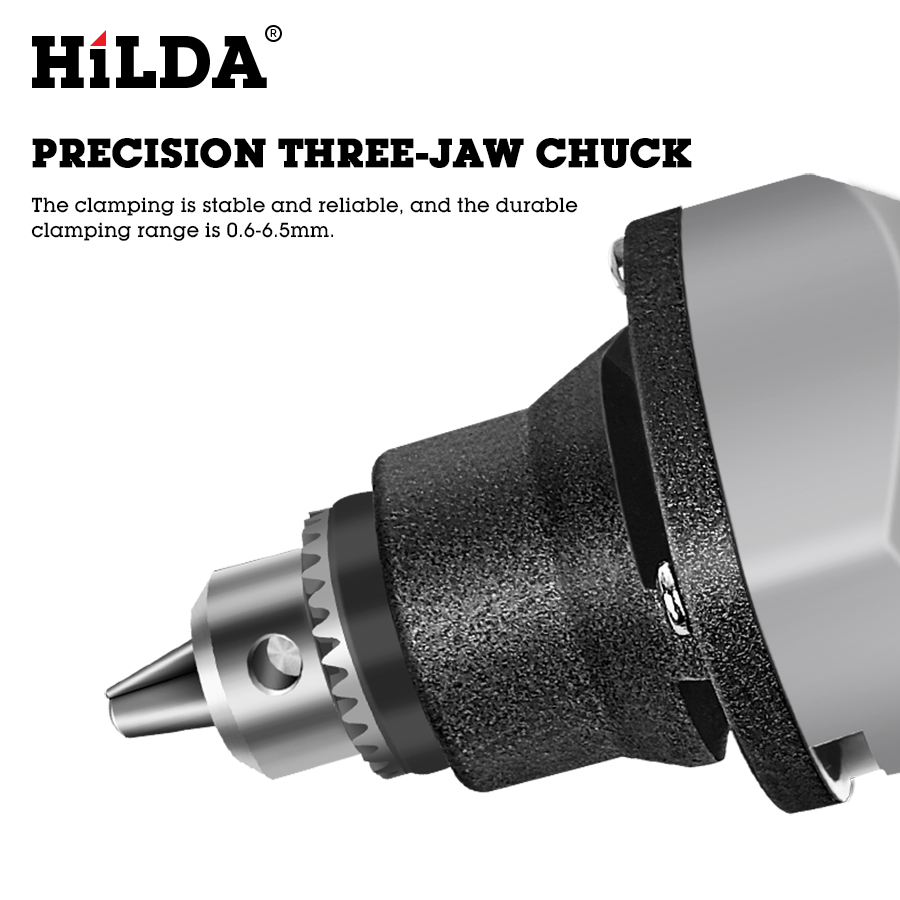 HILDA Bor Listrik Mini Electric Drill Polishing Engraver Grinder 400W - MD400