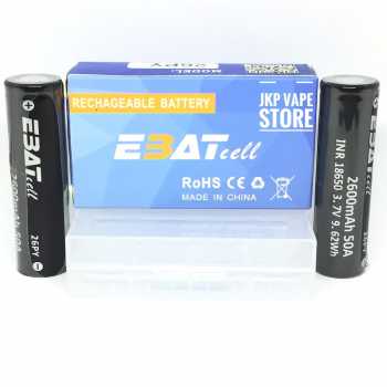BATTERY EBAT CELL - IMR 18650 2600MAH 50A - AUTHENTIC BATERAI VAPE