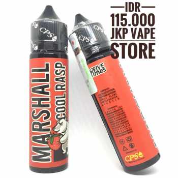 MARSHALL COOL RASP 60ML - PREMIUM LIQUID VAPE BY FIVE TIMES - CPS