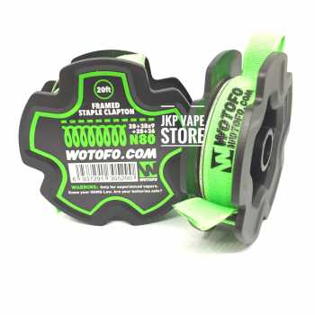 WOTOFO FRAMED STAPLE CLAPTON - WIRE AUTHENTIC 20 FEET FOR VAPE