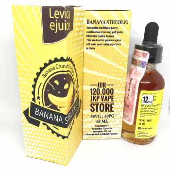LJ BANANA STRUDLE 60ML 12MG - PREMIUM LIQUID VAPE BY VAPOR SHARE