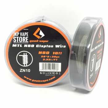 GEEK VAPE MTL CLAPTON - ZN10 N80 28x2/38 - WIRE AUTHEN 10FEET FOR VAPE