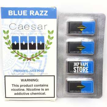 CAESAR BLUE RAZZ FOR JUUL POD REPLACEMENT - CARTRIDGE AUTHENTIC