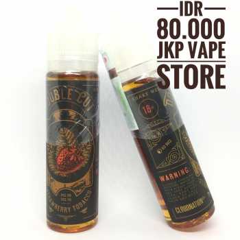 DOUBLE CUT STRAWBERRY TOBACCO 60ML -PREMIUM LIQUID VAPE BY CLOUDNATION