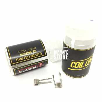 COIL OM FUSED CLAPTON - FULL TWISTED MESSES - COIL AUTHENTIC FOR VAPE