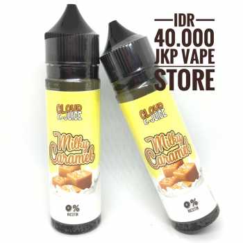 CLOUD EJUICE MILKY CARAMEL 60ML - PREMIUM LIQUID VAPE BY TOR