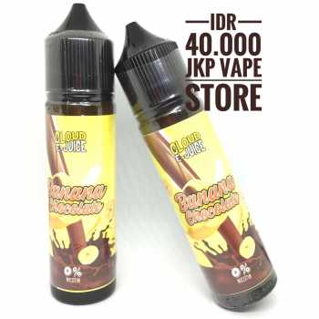 CLOUD EJUICE BANANA CHOCOLATE 60ML - PREMIUM LIQUID VAPE BY TOR