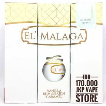 EL MALAGA VANILLA RUM 60ML - PREMIUM LIQUID VAPE BY DJUREKZ