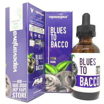 BLUES TO BACCO 60ML - PREMIUM LIQUID VAPE BY VAPEVANJAVA