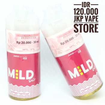 MILD SALT STRAWBERRY CHEESECAKE 30ML - PREMIUM LIQUID VAPE BY JNC