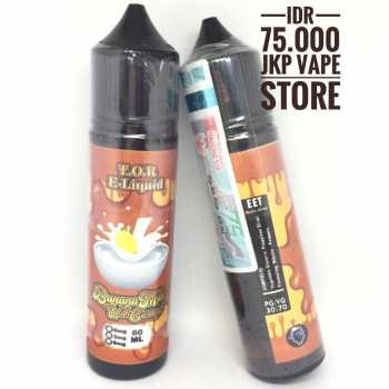 TOR ELIQUID BANANA MILK CARAMEL 60ML - PREMIUM LIQUID VAPE