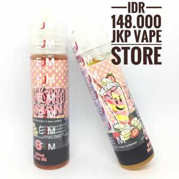 MILKSHAKEMAN STRAWBERRY BANANA 60ML - PREMIUM LIQUID VAPE BY EJM