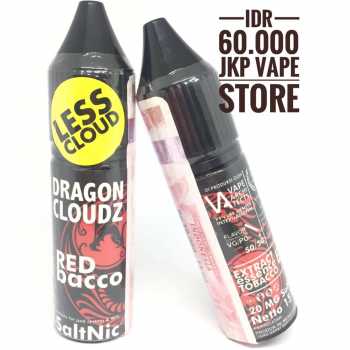 DRAGON CLOUDZ RED BACCO 15ML - SALTNIC PREMIUM LIQUID VAPE BY VA