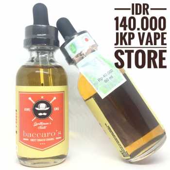 BACCAROS TOBACCO CARAMEL 60ML - PREMIUM LIQUID VAPE BY VLI