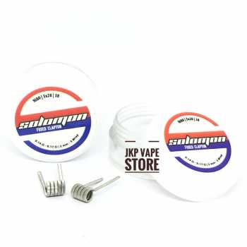 SOLOMON FUSED CLAPTON COIL - NI80 3x28/38 - COIL AUTHENTIC FOR VAPE