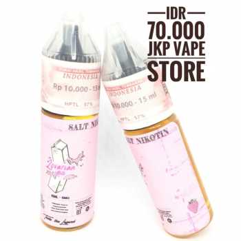 LOVARIAN MILK STRAWBERRY 15ML - SALTNIC PREMIUM LIQUID LOKAL