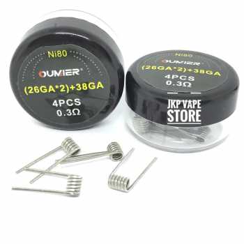 OUMIER ALIEN CLAPTON - NI80 26x2/38 - COIL AUTHENTIC FOR VAPE