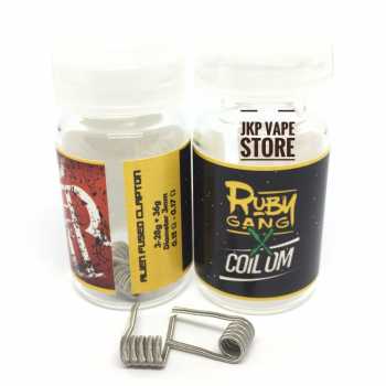 RUBY GANG COIL OM ALIEN FUSED - 28x3/36 - COIL AUTHENTIC FOR VAPE