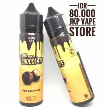 GLAZED SWISS CHOCOLATE 60ML - PREMIUM LIQUID VAPE BY CLASSY JUICE