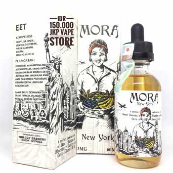 MORA NEW YORK 60ML - PREMIUM LIQUID VAPE BY TRILOGY x RAYS