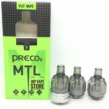 PRECO 2 MTL 3.5ML - 3pcs MPOD 1pc Adaptor - RTA VAPE AUTHENTIC BY VLIT