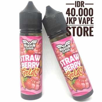 HEAVEN CLOUD STRAWBERRY GELATO 60ML - PREMIUM LIQUID VAPE BY PANDA