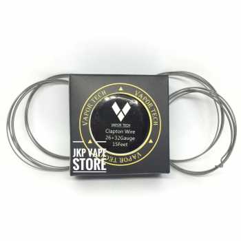 VAPOR TECH CLAPTON WIRE - 26-32 G- WIRE AUTHENTIC 1 METER FOR VAPE