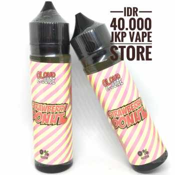 CLOUD EJUICE STRAWBERRY DONUT 60ML - PREMIUM LIQUID VAPE BY TOR
