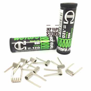 WOTOFO QUAD CORE FUSED CLAPTON - N80 26x4/36 - COIL AUTHENTIC FOR VAPE
