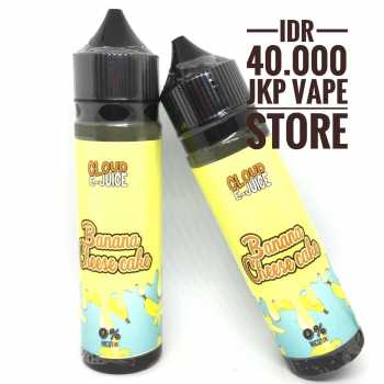 CLOUD EJUICE BANANA CHEESE CAKE 60ML - PREMIUM LIQUID VAPE BY TOR
