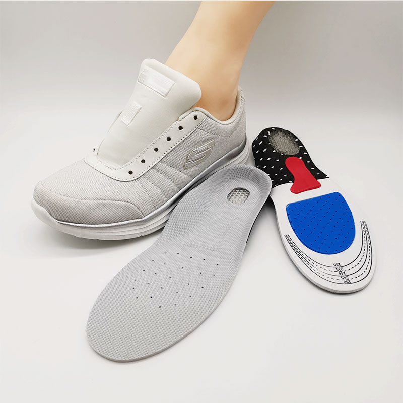 Insole Sepatu Alas Kaki Orthopedic Shock Absorb Gel Orthotic Arch - ZYD17