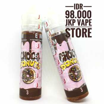CHOCO DONUTS 60ML - PREMIUM LIQUID VAPE BY EJM - EJUICE MURAH