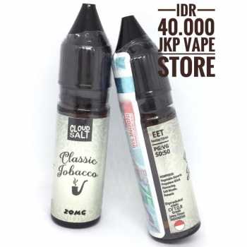 CLOUD SALT CLASSIC TOBACCO 15ML - PREMIUM LIQUID VAPE BY TOR